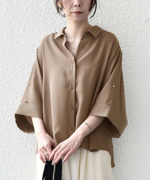 SHIPS / シップス シャツ・ブラウス | SHIPS Colors:〈手洗い可能〉2WAY スリーブ シャツ | 詳細21