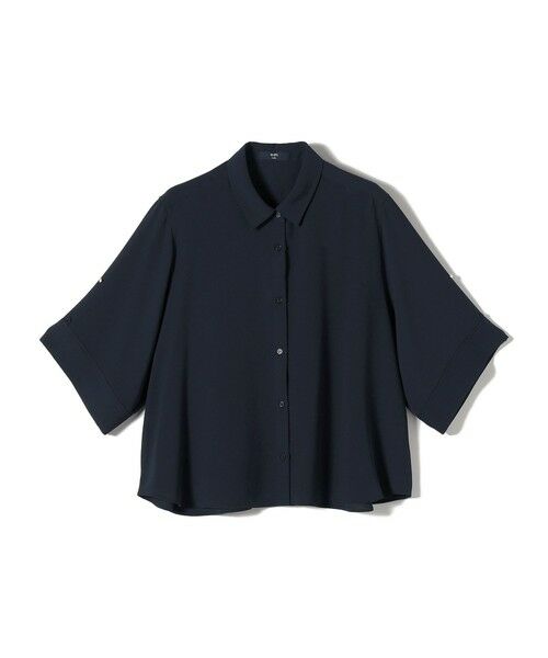 SHIPS / シップス シャツ・ブラウス | SHIPS Colors:〈手洗い可能〉2WAY スリーブ シャツ（ネイビー）