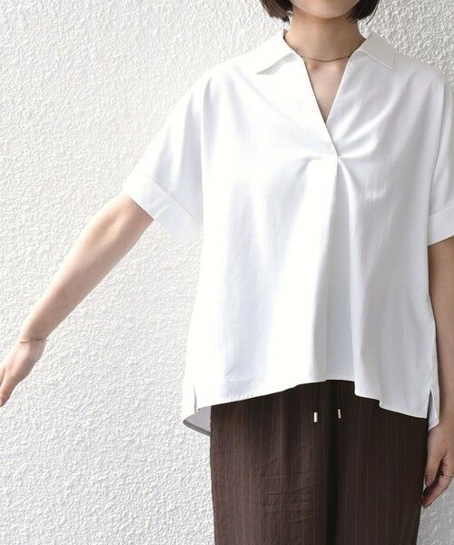 SHIPS / シップス シャツ・ブラウス | 《予約》SHIPS Colors:〈汗染み軽減・吸水速乾〉ASSET(TM) スキッパー シャツ◆ | 詳細6