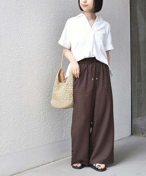 SHIPS / シップス シャツ・ブラウス | 《予約》SHIPS Colors:〈汗染み軽減・吸水速乾〉ASSET(TM) スキッパー シャツ◆ | 詳細10