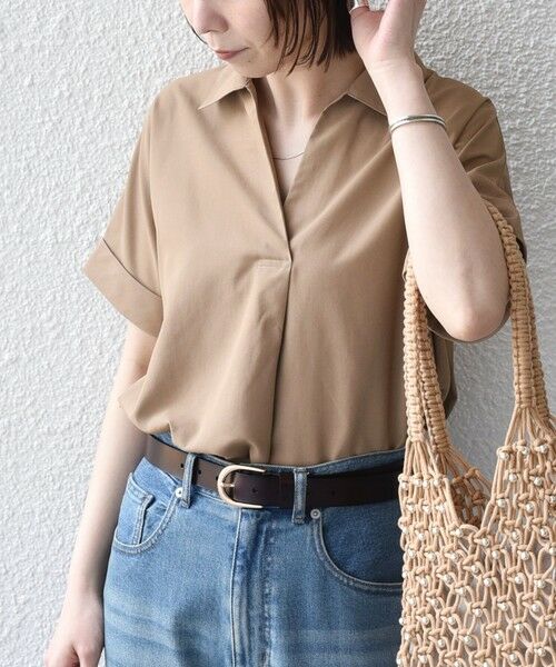 SHIPS / シップス シャツ・ブラウス | 《予約》SHIPS Colors:〈汗染み軽減・吸水速乾〉ASSET(TM) スキッパー シャツ◆ | 詳細15