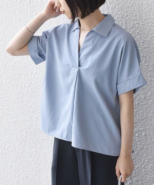 SHIPS / シップス シャツ・ブラウス | 《予約》SHIPS Colors:〈汗染み軽減・吸水速乾〉ASSET(TM) スキッパー シャツ◆ | 詳細29