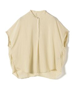 SHIPS / シップス シャツ・ブラウス | 《予約》SHIPS Colors:〈手洗い可能〉ナイロンレーヨン ストライプ コクーン シャツ◆