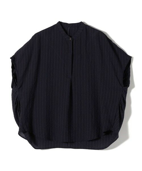 SHIPS / シップス シャツ・ブラウス | 《予約》SHIPS Colors:〈手洗い可能〉ナイロンレーヨン ストライプ コクーン シャツ◆ | 詳細2