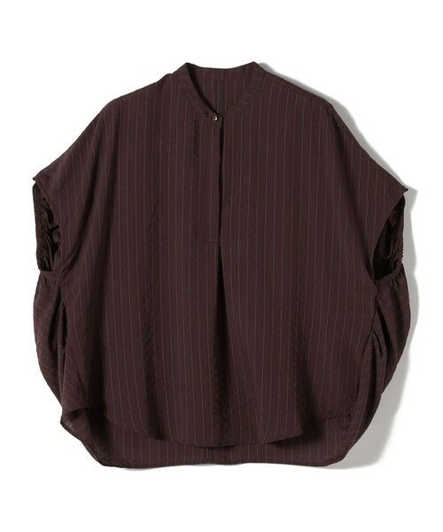 SHIPS / シップス シャツ・ブラウス | 《予約》SHIPS Colors:〈手洗い可能〉ナイロンレーヨン ストライプ コクーン シャツ◆ | 詳細13