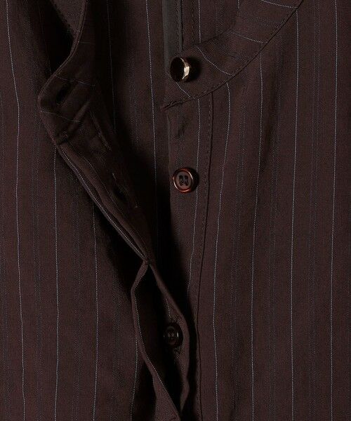 SHIPS / シップス シャツ・ブラウス | 《予約》SHIPS Colors:〈手洗い可能〉ナイロンレーヨン ストライプ コクーン シャツ◆ | 詳細18