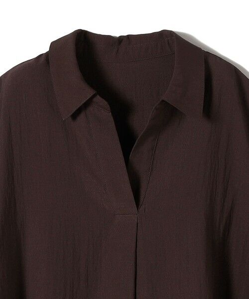 SHIPS / シップス シャツ・ブラウス | 《予約》SHIPS Colors:〈手洗い可能〉ヘム レース スキッパー ブラウス◆ | 詳細25