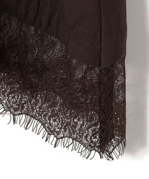 SHIPS / シップス シャツ・ブラウス | 《予約》SHIPS Colors:〈手洗い可能〉ヘム レース スキッパー ブラウス◆ | 詳細27