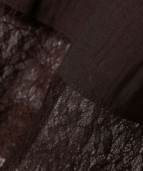 SHIPS / シップス シャツ・ブラウス | 《予約》SHIPS Colors:〈手洗い可能〉ヘム レース スキッパー ブラウス◆ | 詳細28