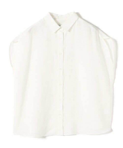 SHIPS / シップス シャツ・ブラウス | 《予約》SHIPS Colors:〈洗濯機可能〉ユーロリネン フレンチスリーブ ビッグ シャツ◆ | 詳細1