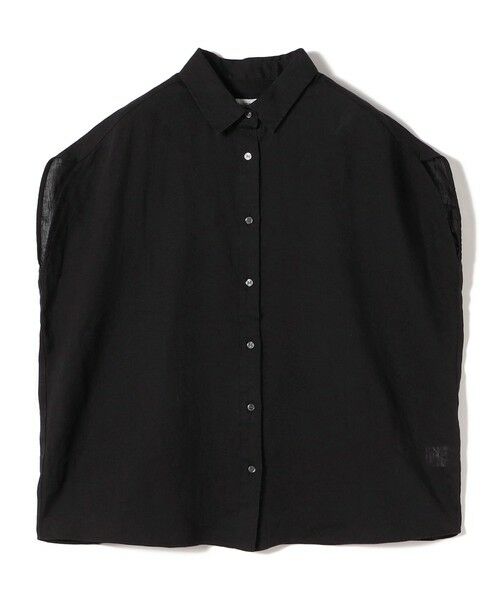 SHIPS / シップス シャツ・ブラウス | 《予約》SHIPS Colors:〈洗濯機可能〉ユーロリネン フレンチスリーブ ビッグ シャツ◆ | 詳細9