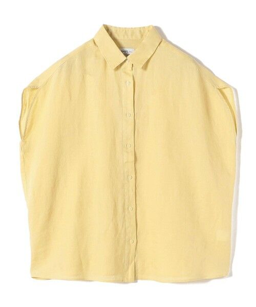 SHIPS / シップス シャツ・ブラウス | 《予約》SHIPS Colors:〈洗濯機可能〉ユーロリネン フレンチスリーブ ビッグ シャツ◆ | 詳細22