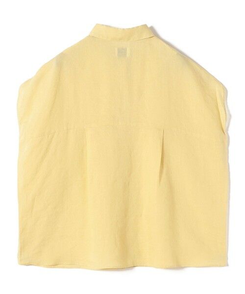 SHIPS / シップス シャツ・ブラウス | 《予約》SHIPS Colors:〈洗濯機可能〉ユーロリネン フレンチスリーブ ビッグ シャツ◆ | 詳細23