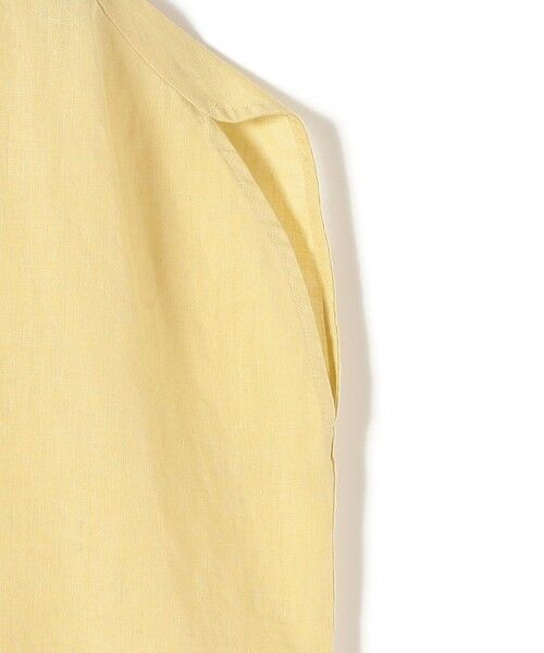 SHIPS / シップス シャツ・ブラウス | 《予約》SHIPS Colors:〈洗濯機可能〉ユーロリネン フレンチスリーブ ビッグ シャツ◆ | 詳細25