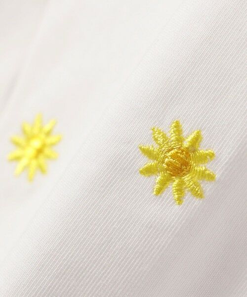SHIPS / シップス カットソー（半袖以外） | SHIPS Colors:〈洗濯機可能〉リンク フラワーエンブロイダリー カットソー 2 | 詳細20