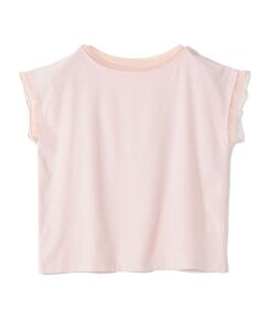 SHIPS / シップス Tシャツ | 《予約》SHIPS Colors:〈接触冷感・手洗い可能〉クール タッチ シアー コンビ TEE◆