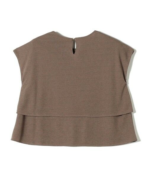 SHIPS / シップス カットソー（半袖以外） | 《予約》SHIPS Colors:〈手洗い可能〉リネンライク ミラノ ティアード トップス◆ | 詳細2