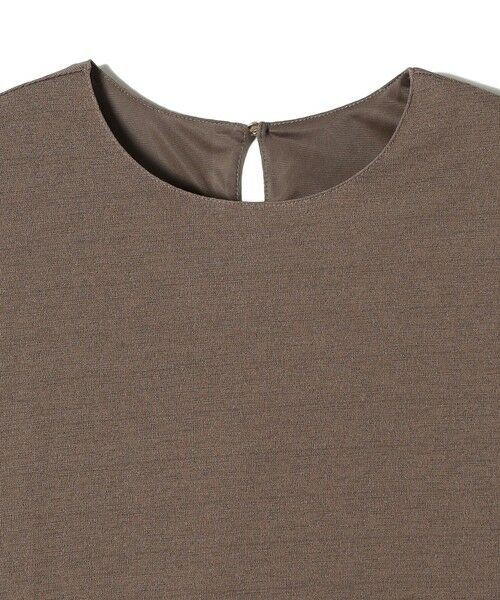 SHIPS / シップス カットソー（半袖以外） | 《予約》SHIPS Colors:〈手洗い可能〉リネンライク ミラノ ティアード トップス◆ | 詳細3