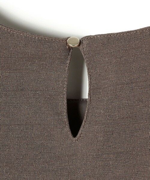 SHIPS / シップス カットソー（半袖以外） | 《予約》SHIPS Colors:〈手洗い可能〉リネンライク ミラノ ティアード トップス◆ | 詳細4