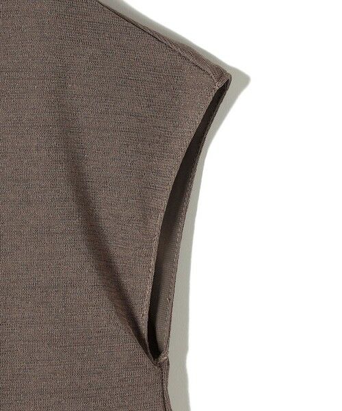 SHIPS / シップス カットソー（半袖以外） | 《予約》SHIPS Colors:〈手洗い可能〉リネンライク ミラノ ティアード トップス◆ | 詳細5