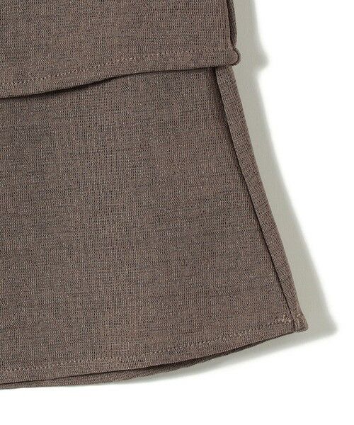 SHIPS / シップス カットソー（半袖以外） | 《予約》SHIPS Colors:〈手洗い可能〉リネンライク ミラノ ティアード トップス◆ | 詳細6