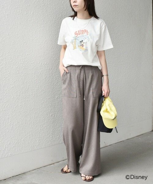 SHIPS / シップス Tシャツ | SHIPS Colors:〈洗濯機可能〉リンク ミッキー サーフ Tシャツ | 詳細10