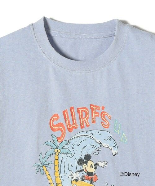 SHIPS / シップス Tシャツ | SHIPS Colors:〈洗濯機可能〉リンク ミッキー サーフ Tシャツ | 詳細3