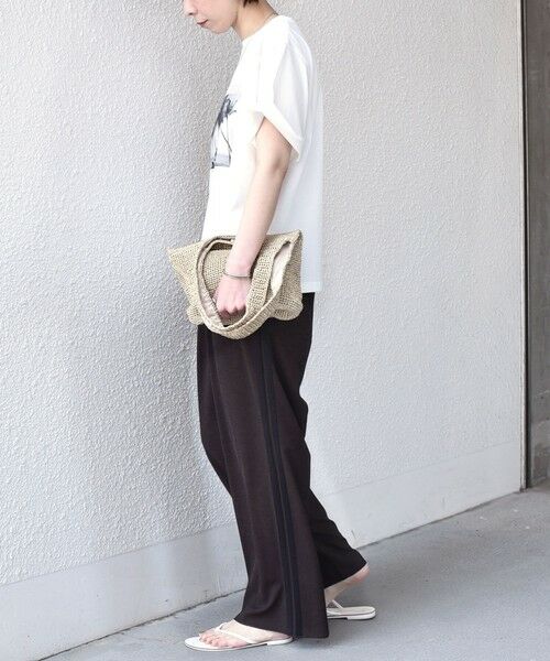 SHIPS / シップス Tシャツ | 《予約》SHIPS Colors:〈接触冷感・UVカット・洗濯機可能〉PALM フォト TEE◆ | 詳細9