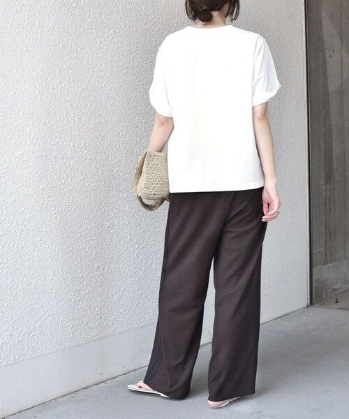 SHIPS / シップス Tシャツ | 《予約》SHIPS Colors:〈接触冷感・UVカット・洗濯機可能〉PALM フォト TEE◆ | 詳細10