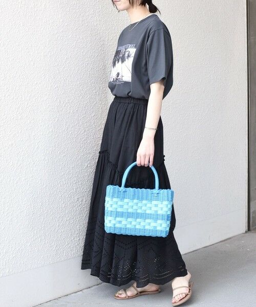 SHIPS / シップス Tシャツ | 《予約》SHIPS Colors:〈接触冷感・UVカット・洗濯機可能〉PALM フォト TEE◆ | 詳細24