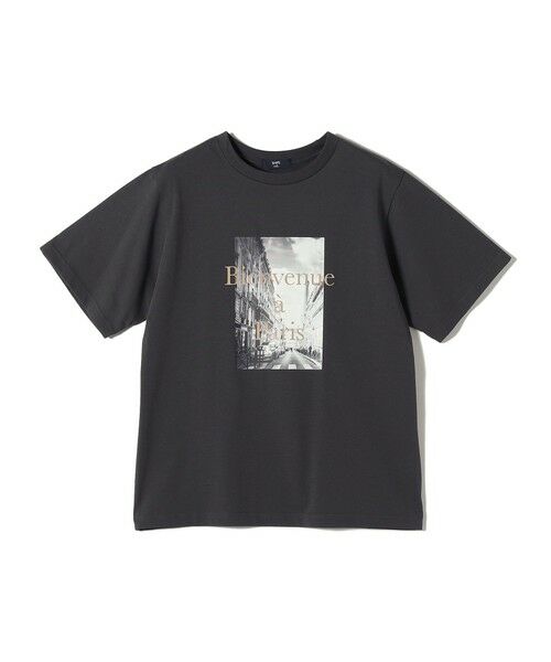 SHIPS / シップス Tシャツ | 《予約》SHIPS Colors:〈接触冷感・UVカット・洗濯機可能〉PARIS フォト TEE◆ | 詳細7
