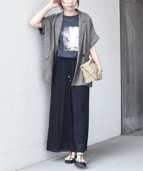 SHIPS / シップス Tシャツ | 《追加予約》SHIPS Colors:〈接触冷感・UVカット〉PARIS フォト TEE◆ | 詳細26