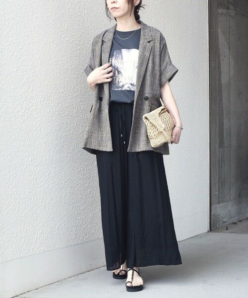 SHIPS / シップス Tシャツ | 《追加予約》SHIPS Colors:〈接触冷感・UVカット〉PARIS フォト TEE◆ | 詳細27
