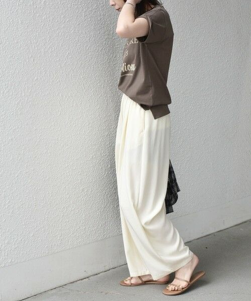 SHIPS / シップス Tシャツ | 《予約》SHIPS Colors:〈洗濯機可能〉フロッキー コンビ プリント TEE◆ | 詳細21