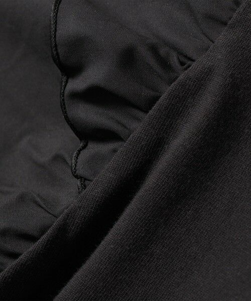 SHIPS / シップス Tシャツ | 《予約》【WEB限定】SHIPS Colors:〈手洗い可能〉異素材 フリルスリーブ カットソー◆ | 詳細11