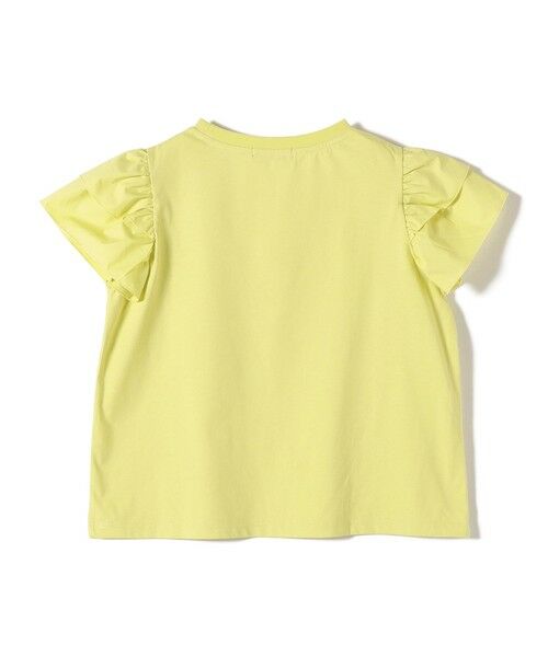 SHIPS / シップス Tシャツ | 《予約》【WEB限定】SHIPS Colors:〈手洗い可能〉異素材 フリルスリーブ カットソー◆ | 詳細18