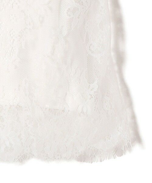 SHIPS / シップス タンクトップ | SHIPS Colors:〈手洗い可能〉オーバー レース タンクトップ | 詳細4