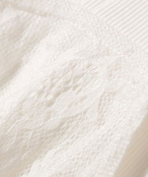 SHIPS / シップス タンクトップ | SHIPS Colors:〈手洗い可能〉オーバー レース タンクトップ | 詳細5