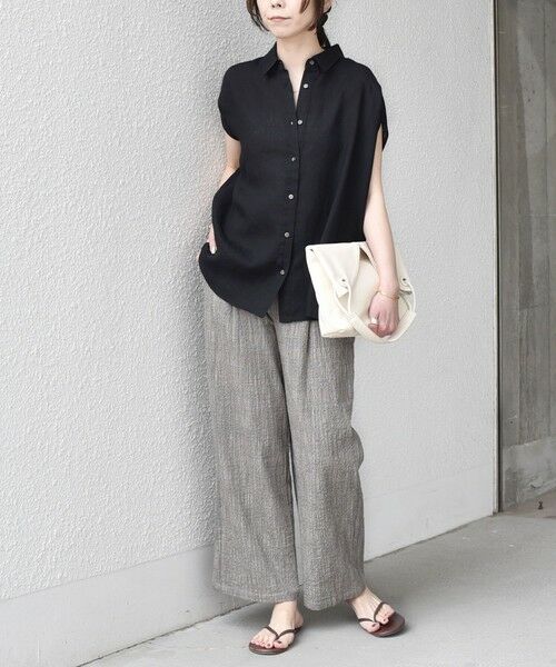 SHIPS / シップス その他パンツ | 《予約》SHIPS Colors:〈手洗い可能〉バンピー スラブ チェック イージーパンツ◆ | 詳細3