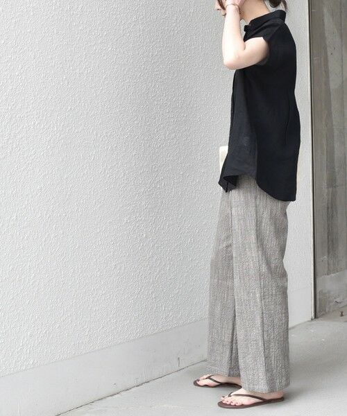 SHIPS / シップス その他パンツ | 《予約》SHIPS Colors:〈手洗い可能〉バンピー スラブ チェック イージーパンツ◆ | 詳細12