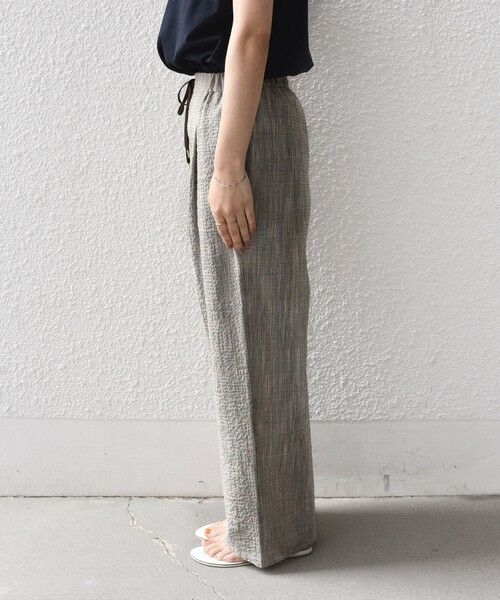 SHIPS / シップス その他パンツ | 《予約》SHIPS Colors:〈手洗い可能〉バンピー スラブ チェック イージーパンツ◆ | 詳細21