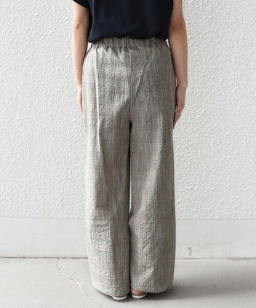 SHIPS / シップス その他パンツ | 《予約》SHIPS Colors:〈手洗い可能〉バンピー スラブ チェック イージーパンツ◆ | 詳細22