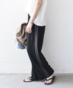 SHIPS / シップス その他パンツ | 《予約》SHIPS Colors:〈手洗い可能〉ソフト 梨地 サイドライン パンツ◆