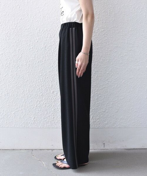 SHIPS / シップス その他パンツ | 《予約》SHIPS Colors:〈手洗い可能〉ソフト 梨地 サイドライン パンツ◆ | 詳細4