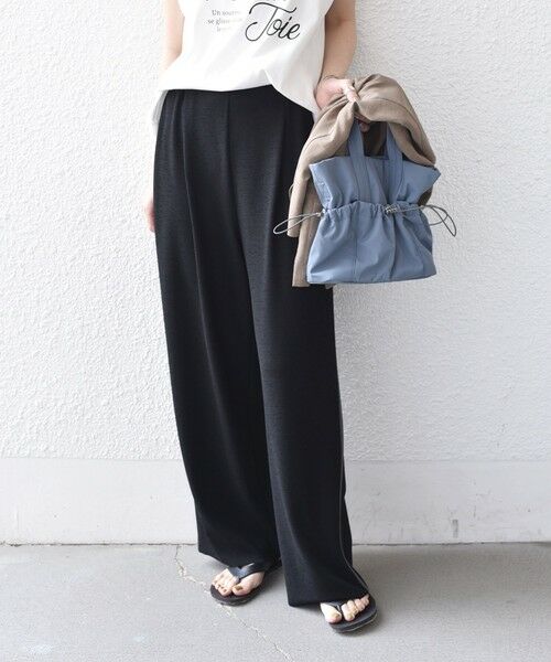 SHIPS / シップス その他パンツ | 《予約》SHIPS Colors:〈手洗い可能〉ソフト 梨地 サイドライン パンツ◆ | 詳細8