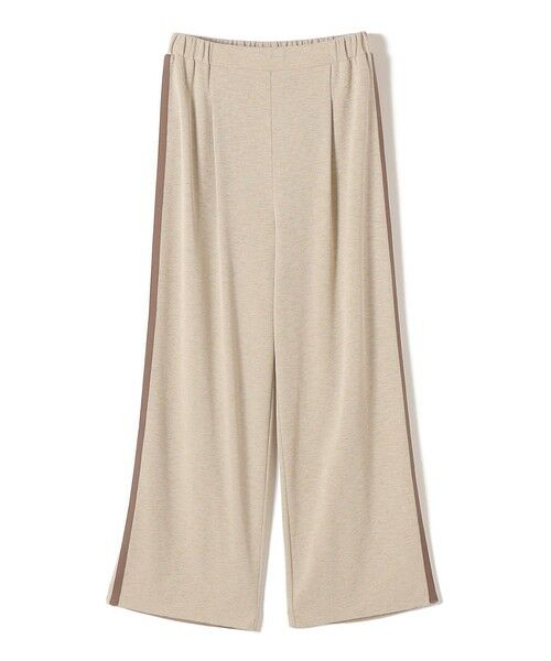 SHIPS / シップス その他パンツ | 《予約》SHIPS Colors:〈手洗い可能〉ソフト 梨地 サイドライン パンツ◆（ベージュ）