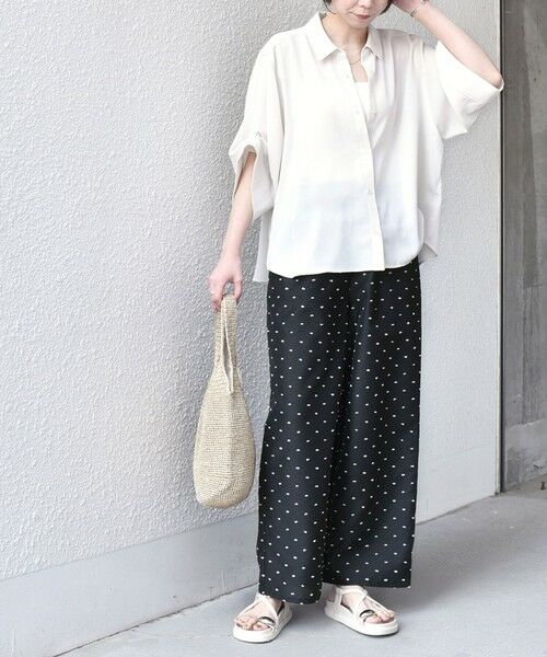 SHIPS / シップス その他パンツ | 《予約》SHIPS Colors:〈手洗い可能〉カットドビー イージー パンツ◆ | 詳細8