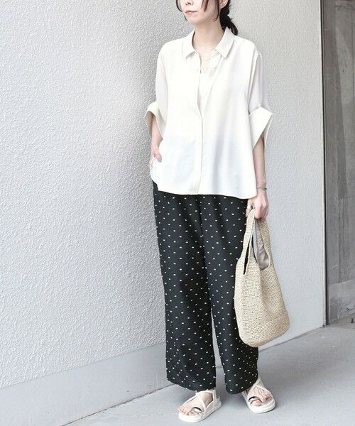 SHIPS / シップス その他パンツ | 《予約》SHIPS Colors:〈手洗い可能〉カットドビー イージー パンツ◆ | 詳細9