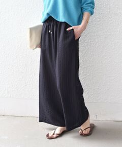 SHIPS / シップス その他パンツ | 《予約》SHIPS Colors:〈手洗い可能〉ナイロンレーヨン ストライプ イージーパンツ◆