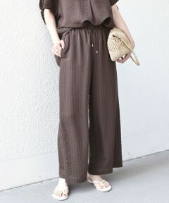 SHIPS / シップス その他パンツ | 《予約》SHIPS Colors:〈手洗い可能〉ナイロンレーヨン ストライプ イージーパンツ◆